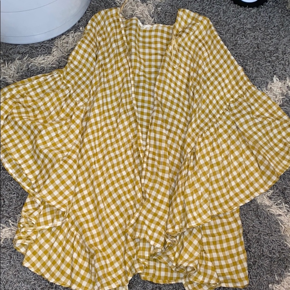 Gingham Kimono